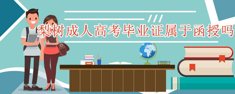 梨樹成人高考畢業(yè)證屬于函授嗎