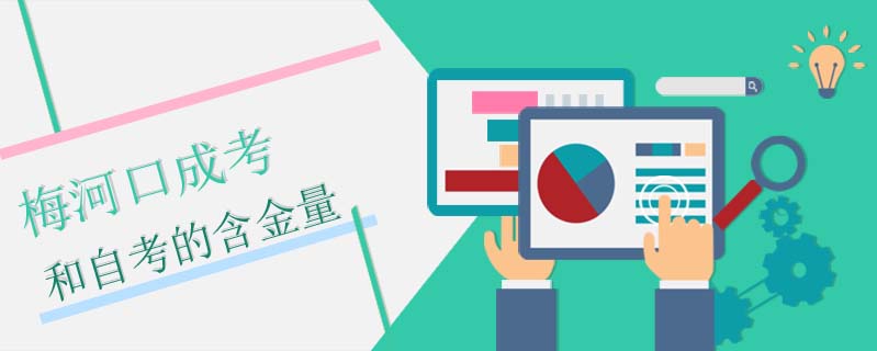 梅河口成考和自考的含金量