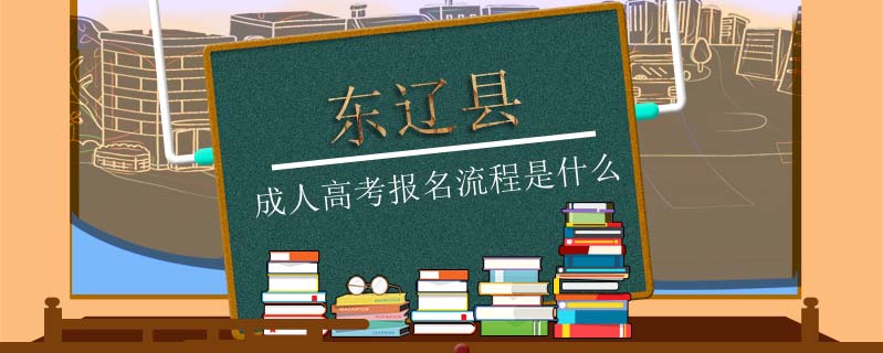 東遼縣成人高考報(bào)名流程是什么