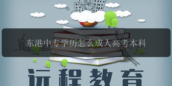 東港中專學(xué)歷怎么成人高考本科