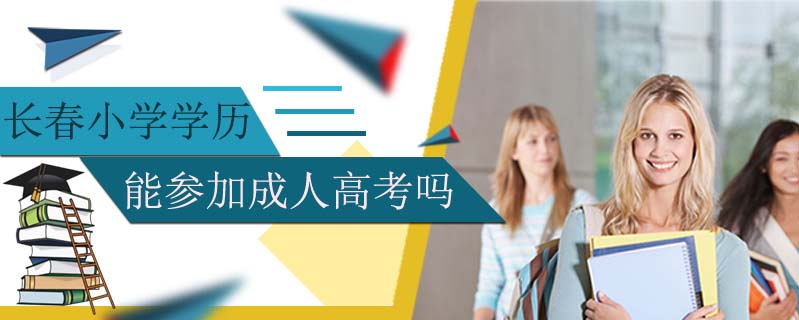 長(zhǎng)春小學(xué)學(xué)歷能參加成人高考嗎